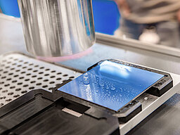 Plasma activation plastic material